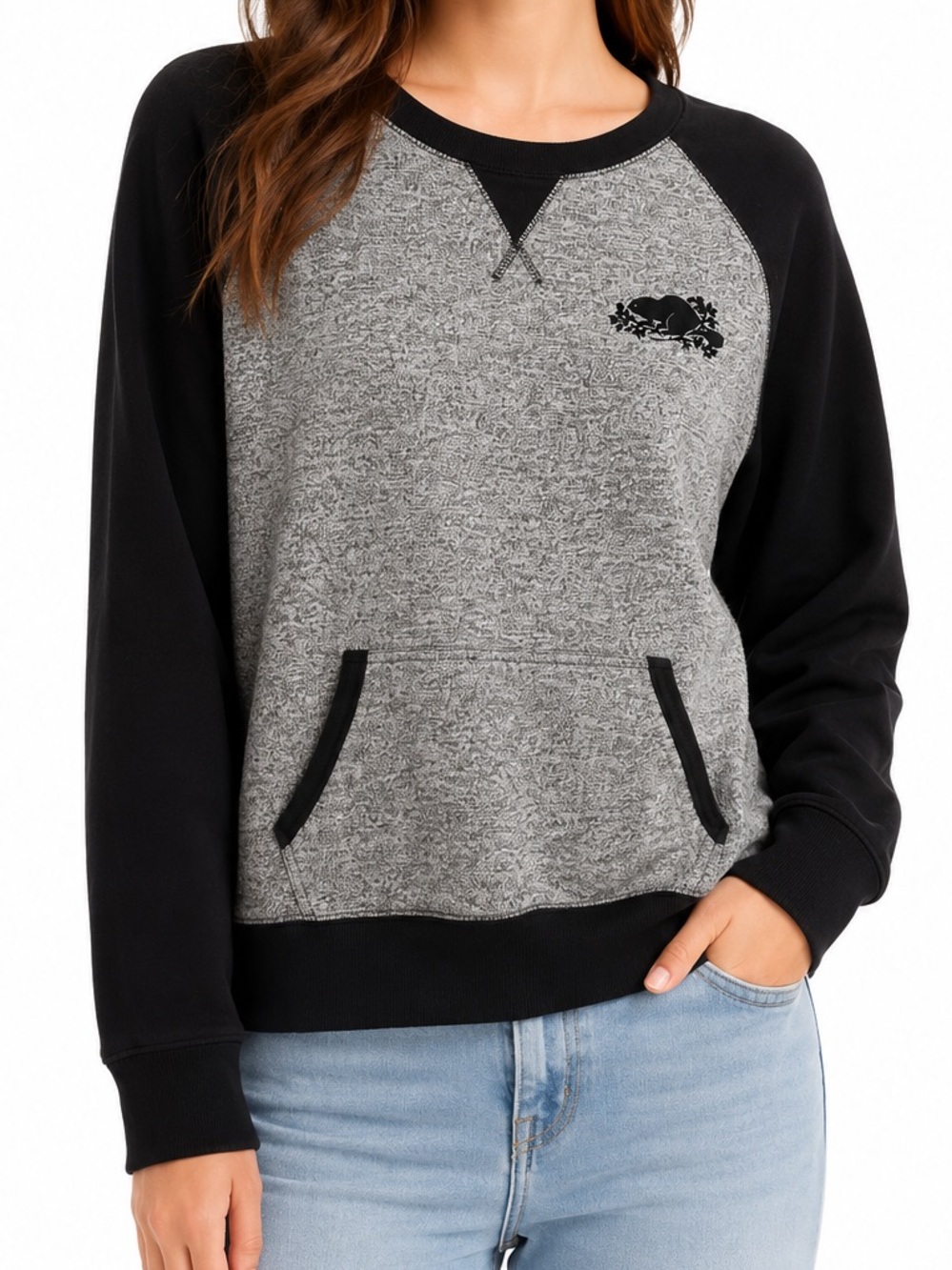 Roots Crewneck Sweatshirt Sz M